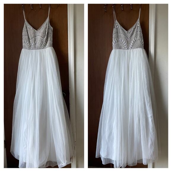 Bhldn Violetta beaded bodice maxi dress - Picture 3 of 9